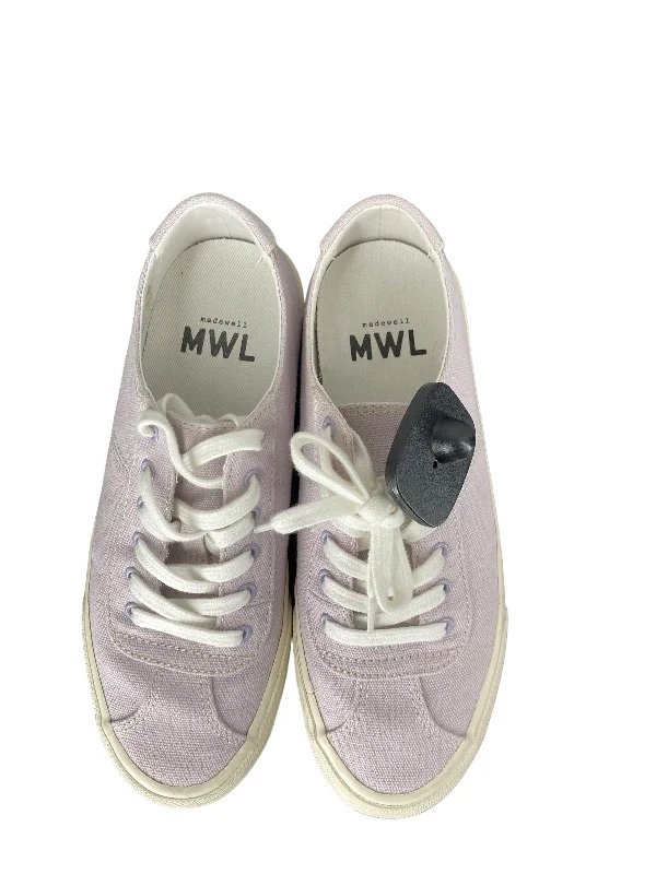 Shoes Sneakers By Madewell In Purple, Size: 6 Skateboarding Sneaker Style  