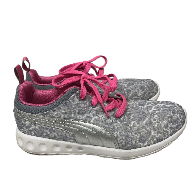 Shoes Sneakers By Puma In Grey, Size: 7.5 Patchwork Shoe Aesthetic  