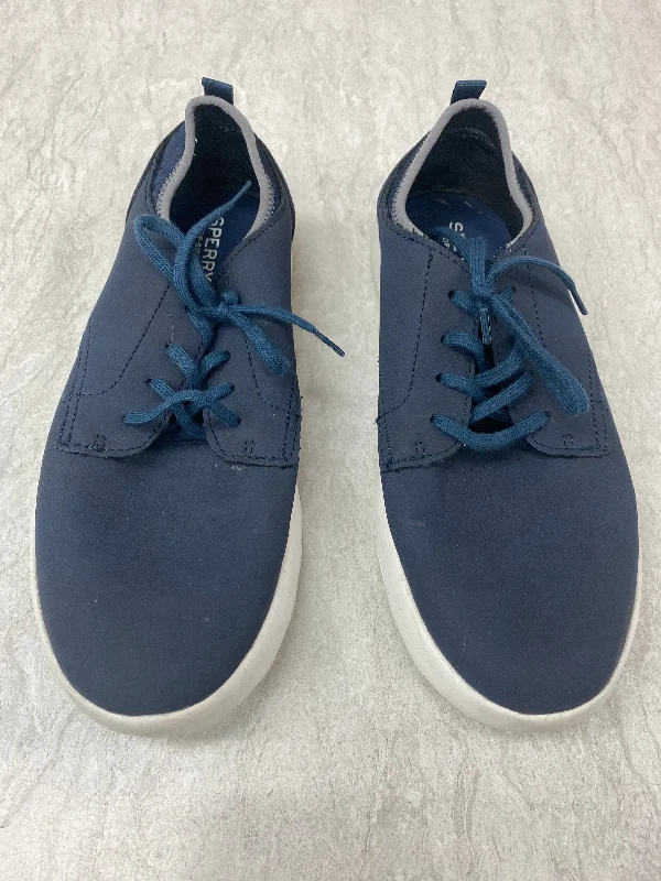 Shoes Sneakers By Sperry In Blue, Size: 6 Paisley Print Shoe Design  