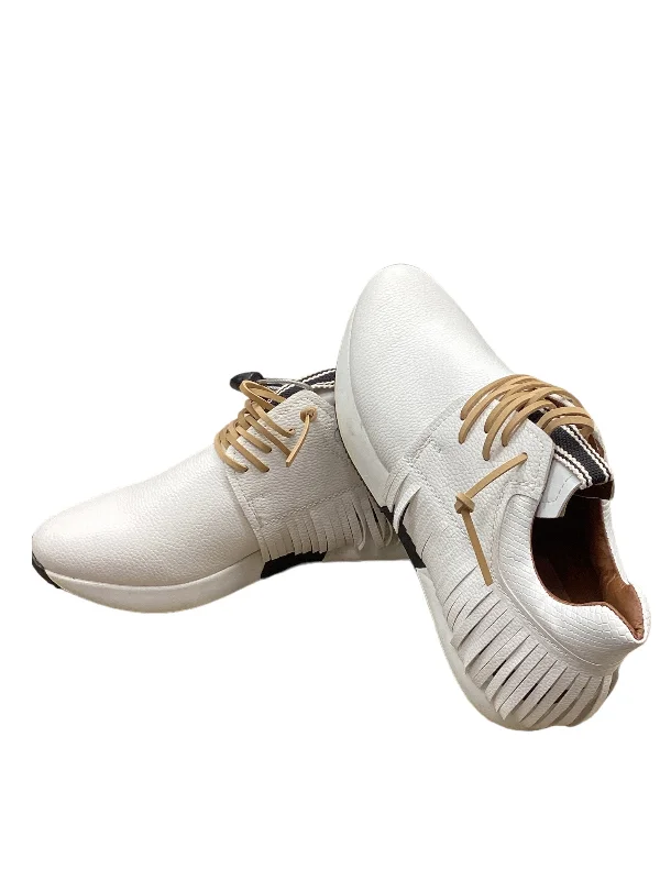 Shoes Sneakers By Steve Madden In White, Size: 9.5 Camouflage Print Boot Style  