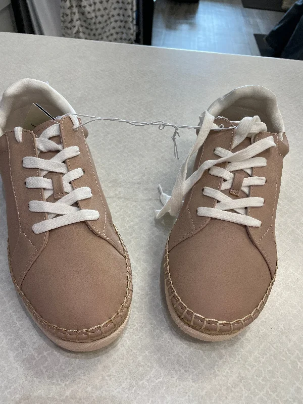 Shoes Sneakers By Universal Thread In Pink, Size: 9 Open - Lacing Derby Look  