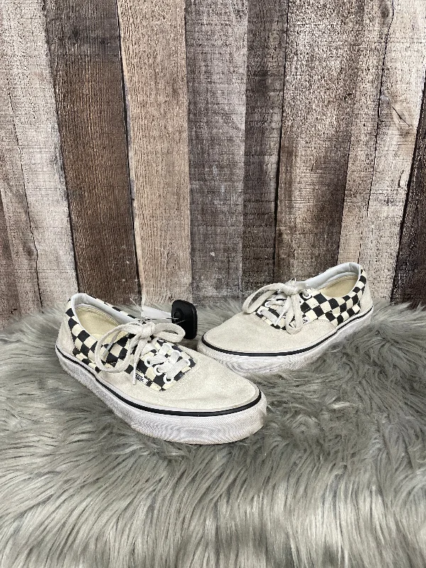 Shoes Sneakers By Vans In Checkered Pattern, Size: 8 Two - Tone Shoe Design  