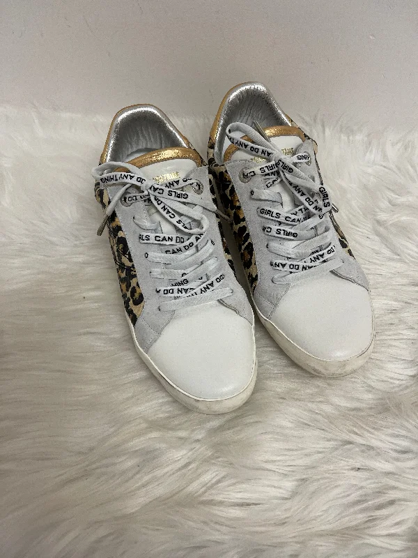 Shoes Sneakers By Zadig And Voltaire In Animal Print, Size: 10.5 Brogue Oxford Aesthetic 
