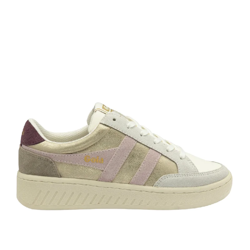 Superslam Blaze in Gold / Pink Camouflage Print Boot Style  