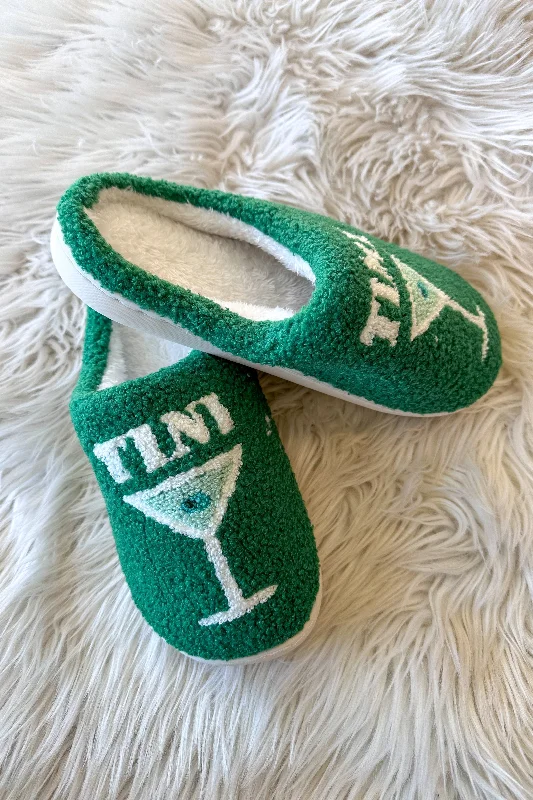 Tini Time Slippers Monochromatic Shoe Look  