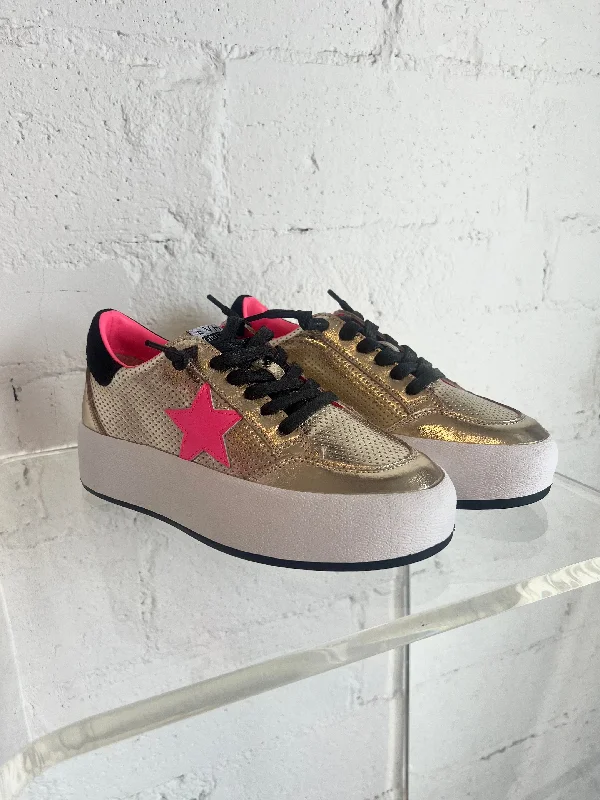Vintage Havana Balanced Washed Gold Sneaker Aesthetic  