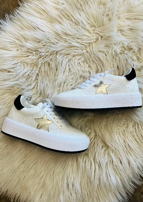 Vintage Havana Sneaker Ream White Gold Glow - in - the - Dark Shoe Design  