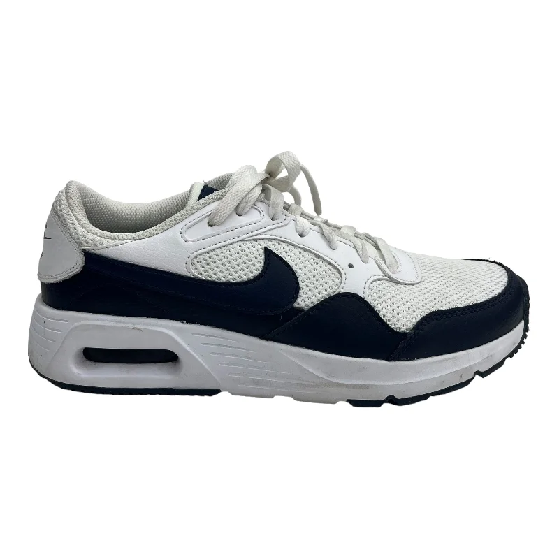 WHITE SHOES SNEAKERS by NIKE Size:7.5 Hemp - Material Shoe Style  