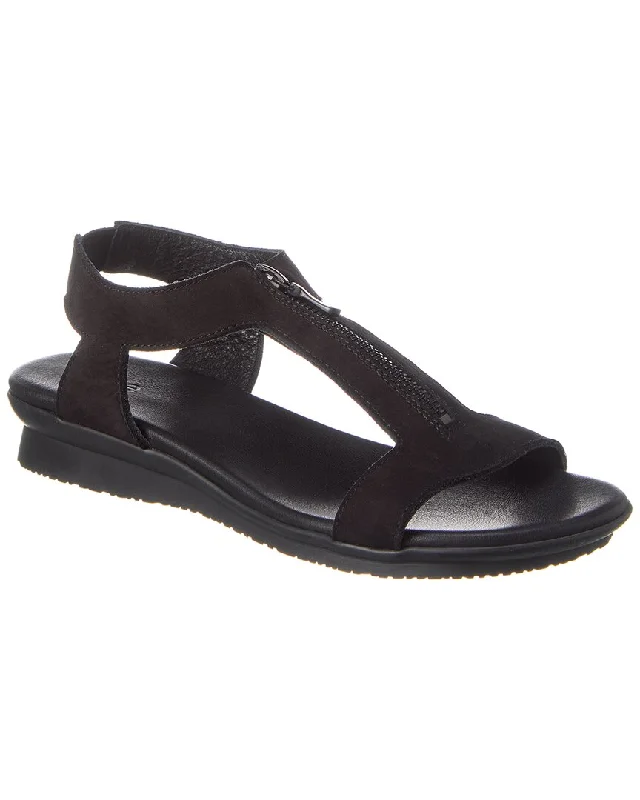 Arche Aurnaa Suede Sandal Checkered Shoe Pattern Look  