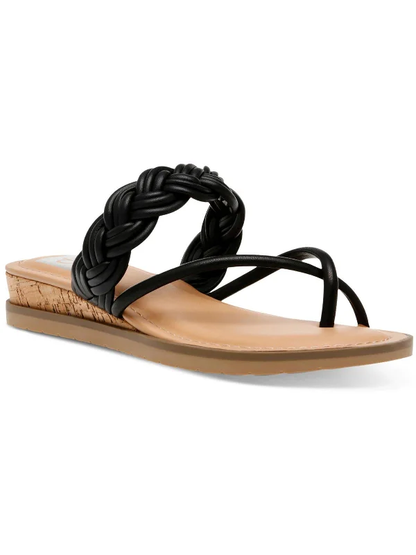 Bhfo Womens Braided Slide Sandals Suede Desert Boot 