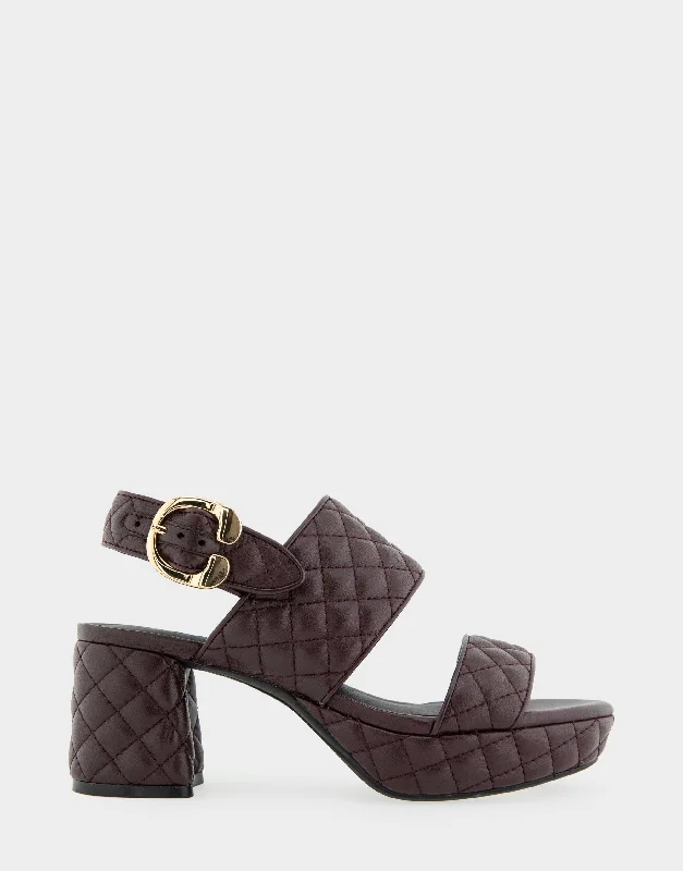Camera Quilted Inflatable Shoe Look 