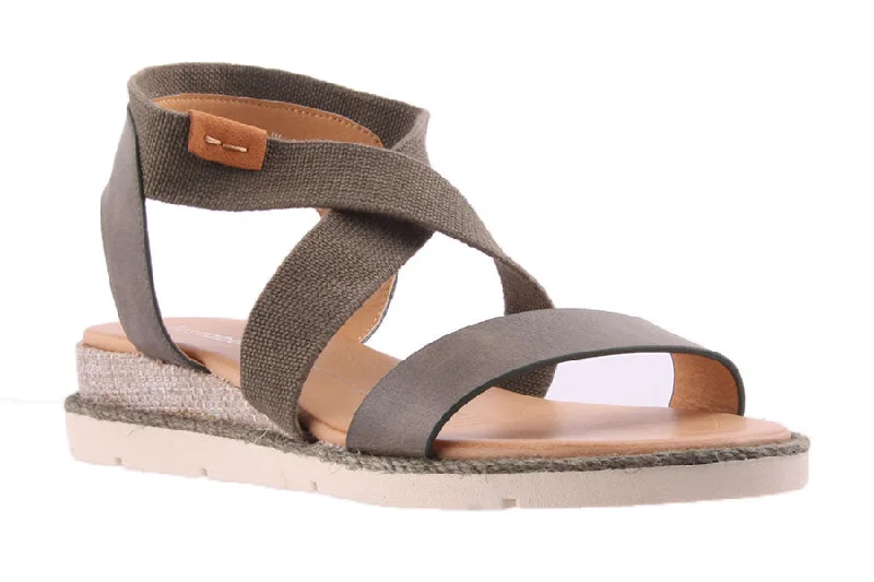 CLAN KHAKI Loose - Fit Slipper Style  
