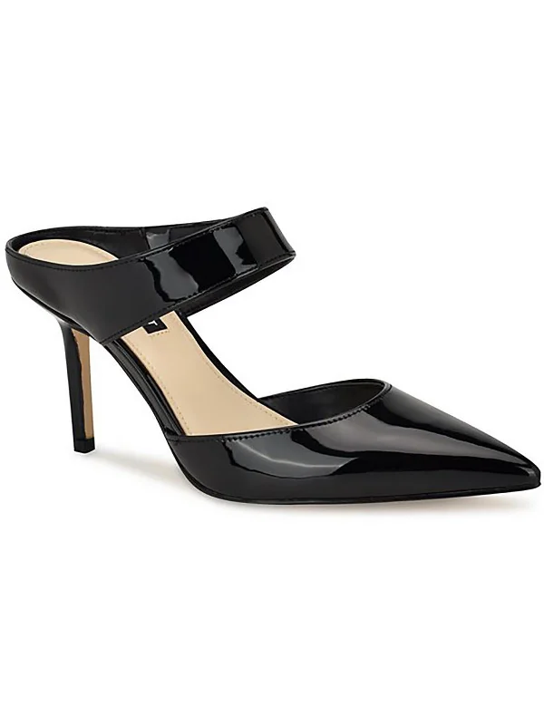 Darian 3 Womens Patent Pointed Toe Heels Victorian - Era Boot Style  