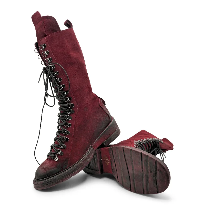 F227K25 - Bordeaux Neon - Accent Sneaker Look  