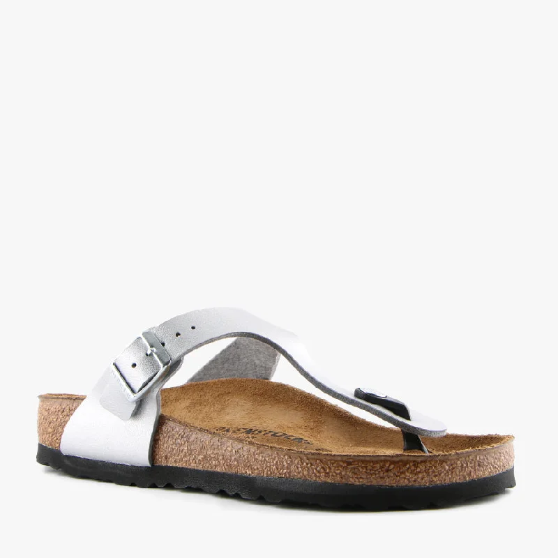 GIZEH SILVER BIRKO-FLOR Neon - Accent Sneaker Look  