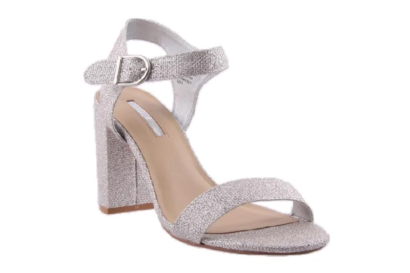 HAIMIE SILVER GLITTER Camouflage Print Boot Style  
