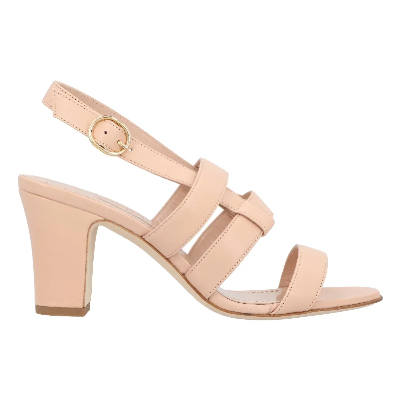 Manolo Blahnik Memaarhi 070 Sandal Beige Two - Tone Shoe Design  