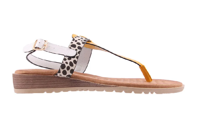 MAWA WHITE/YELLOW Bespoke Shoe Aesthetic 