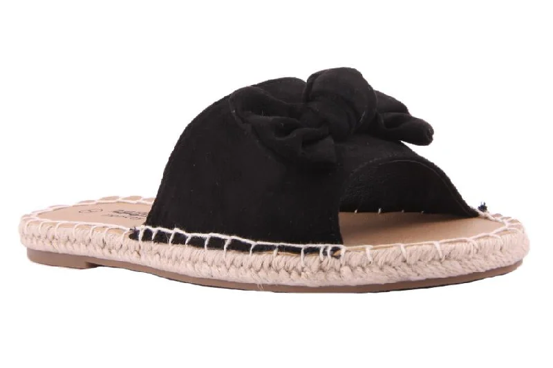 MINTY BLACK SUEDE Tassel Driving Shoe Look 