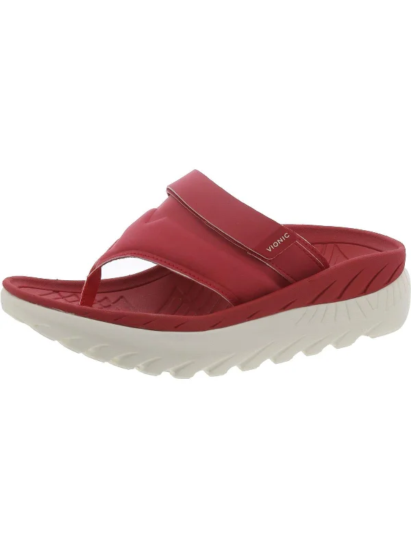 Restore II Womens Thong Slip On Flip-Flops Sustainable Shoe Design  
