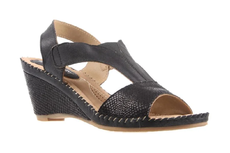 RUBY BLACK Open - Lacing Derby Look  