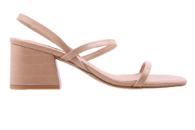 SANI NUDE CROC Wingtip Oxford Design 
