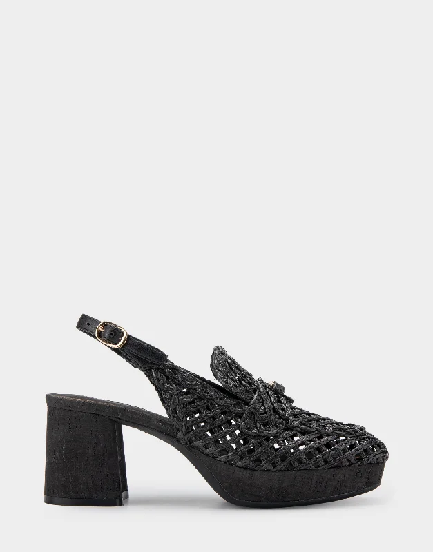 Santiago Raffia Zip - Up Boot Style  