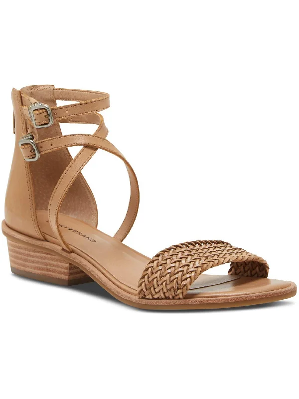 Skippir Womens Woven Heel Sandals Retro Basketball Sneaker Design  
