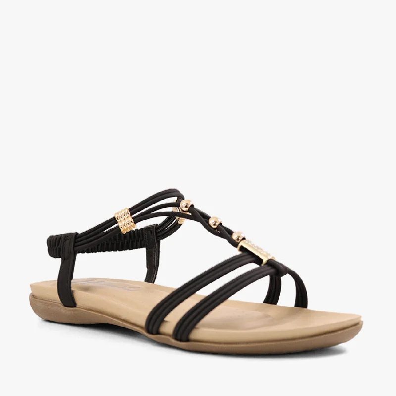 TROPICS BLACK Leather Driving Shoe Style  