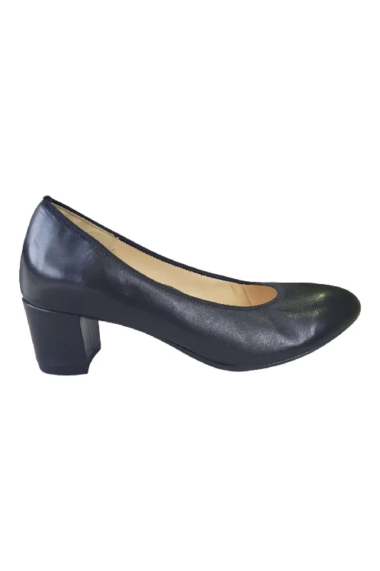 Women's Kendall Comfort Pump Shoes In Black Nappa Skateboarding Sneaker Style  