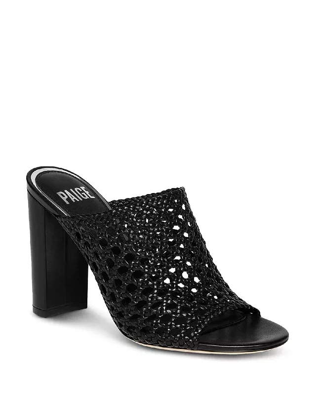 Women's Shay Heeled Sandal In Black Buckle -