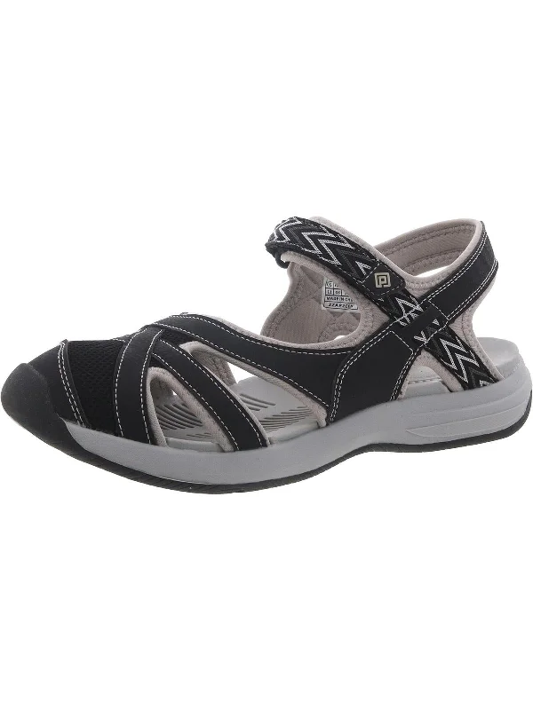 Womens Slingback Lifestyle Sport Sandals Leather Driving Shoe Style  