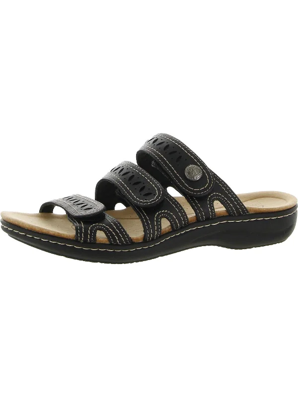 Womens Strappy Slip On Slide Sandals Waterproof Hiking Boot Design  