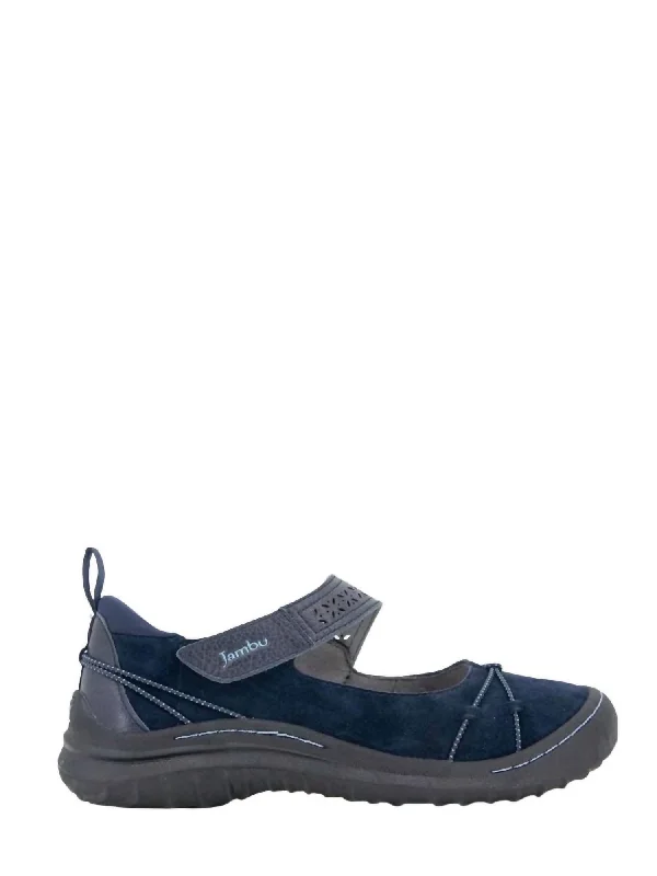 Women's Sunrise Sandals - Wide Length In Navy Two - Tone Shoe Design  